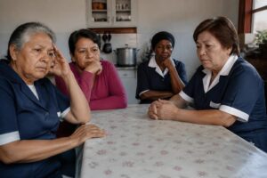 más del 50% de las trabajadoras del hogar mayores de 55 años perderán el acceso a una pensión contributiva, poniendo en riesgo su seguridad económica y bienestar en la vejez.