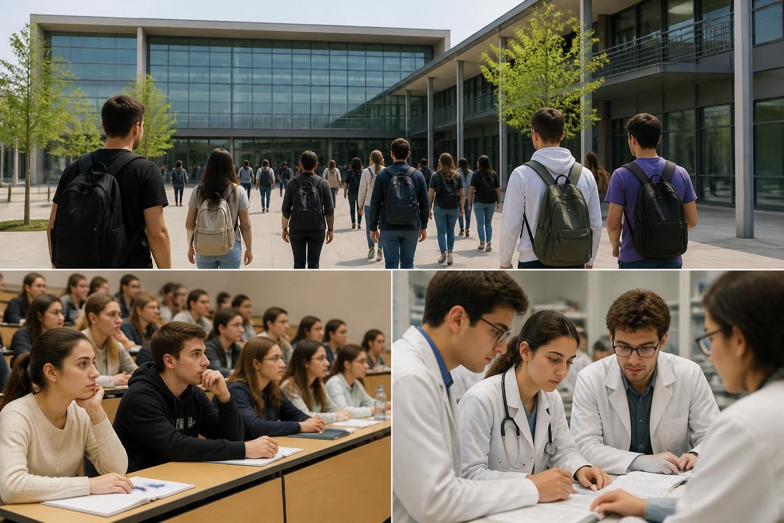 la medicina representa el 25% de las 8.011 solicitudes recibidas para estudiar en la upna en el próximo curso académico, destacando su alta demanda entre los estudiantes.