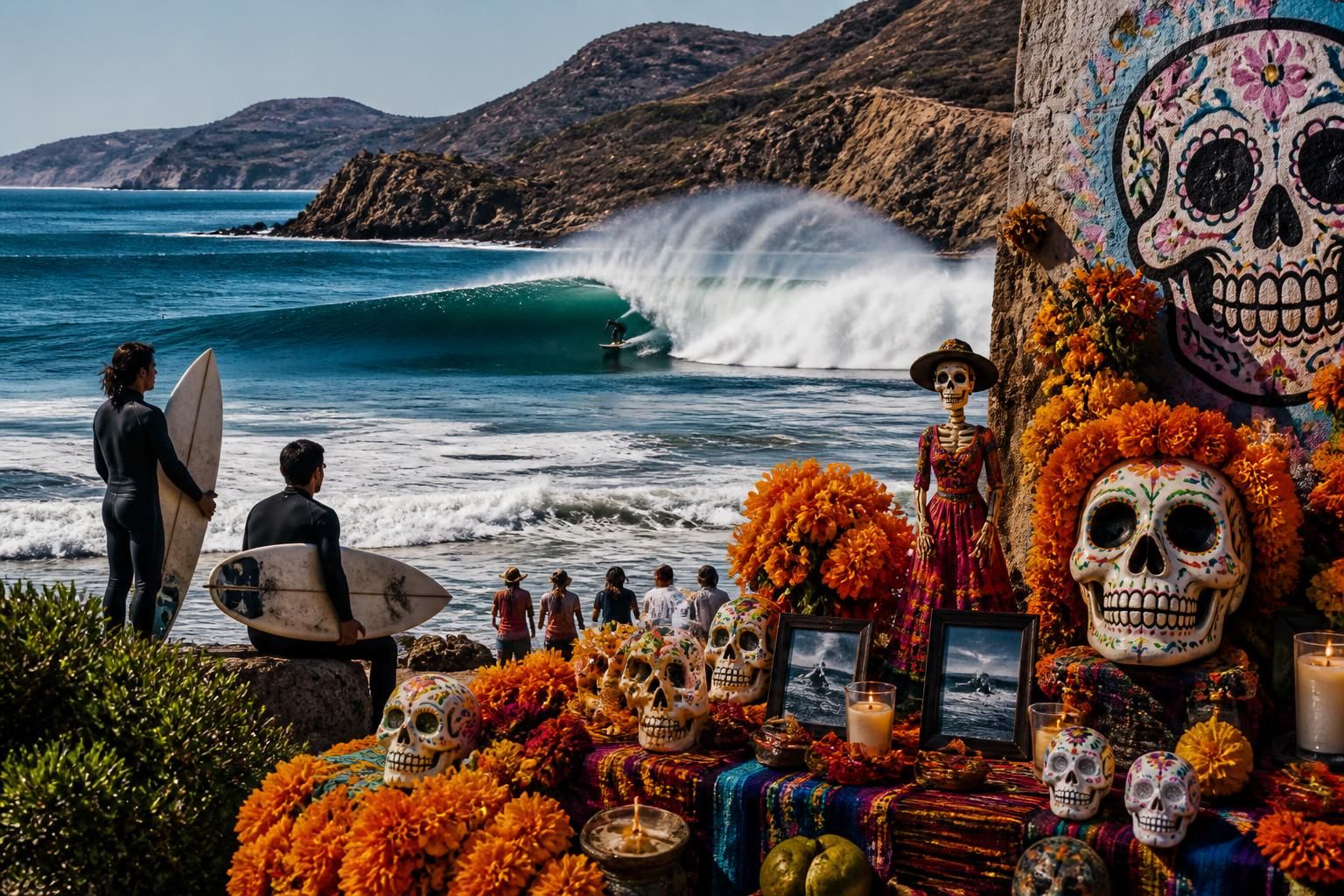 méxico fortalece el turismo de aventura con la icónica ruta del surf y el esperado regreso del torneo del día de muertos, ofreciendo experiencias únicas y emocionantes para los viajeros.