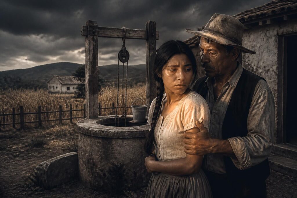 descubre 'mi cielo en el fondo del aljibe', un drama rural que revela el abuso y el silencio que lo rodea, exponiendo emociones profundas y realidades ocultas en un entorno íntimo.