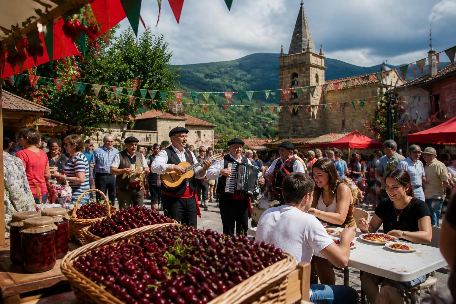 celebra la 25ª fiesta de la cereza en milagro, un evento especial para disfrutar de la gastronomía local, tradiciones y sabores auténticos durante un fin de semana inolvidable.