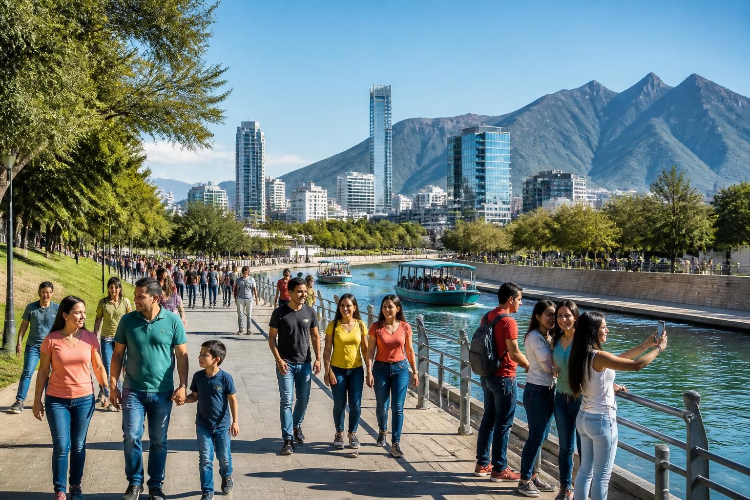 monterrey impulsa su economía al superar el mundial gracias al turismo nacional, compensando la falta de visitantes extranjeros.