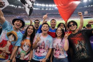 netflix se une a la fiebre del mundial con camisetas exclusivas inspiradas en one piece, las guerreras kpop y stranger things, combinando pasión por el fútbol y cultura pop en edición limitada.