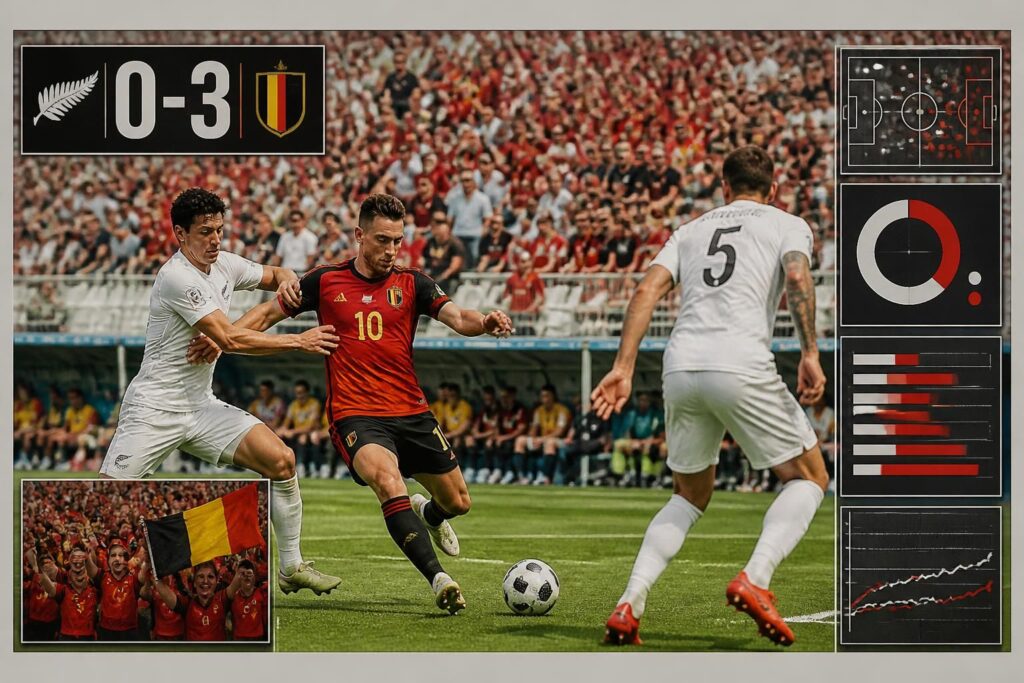 sigue en vivo y gratis el partido nueva zelanda vs bélgica hoy viernes 26 de junio. consulta el resultado en directo y no te pierdas ningún detalle del emocionante encuentro.