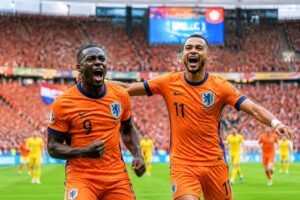 los países bajos dominaron a suecia con impresionantes dobletes de brian brobbey y cody gakpo, demostrando su superioridad en el partido.