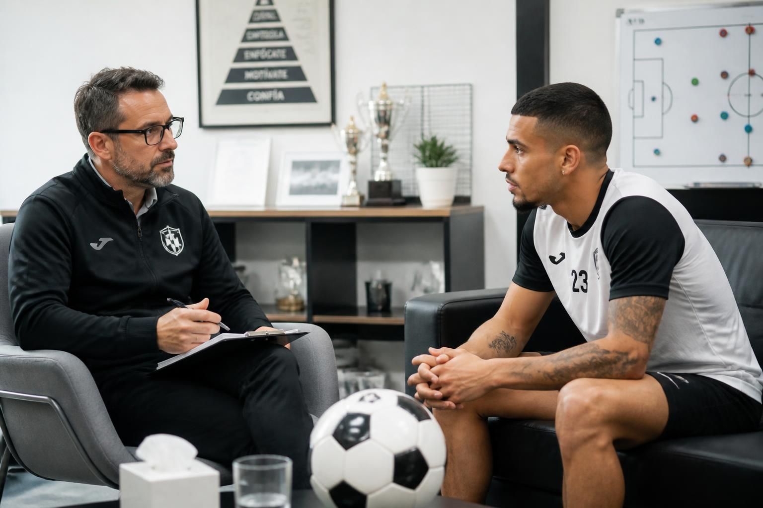 psicólogos especializados apoyan a futbolistas para fortalecer su salud emocional y optimizar su rendimiento en el campo.