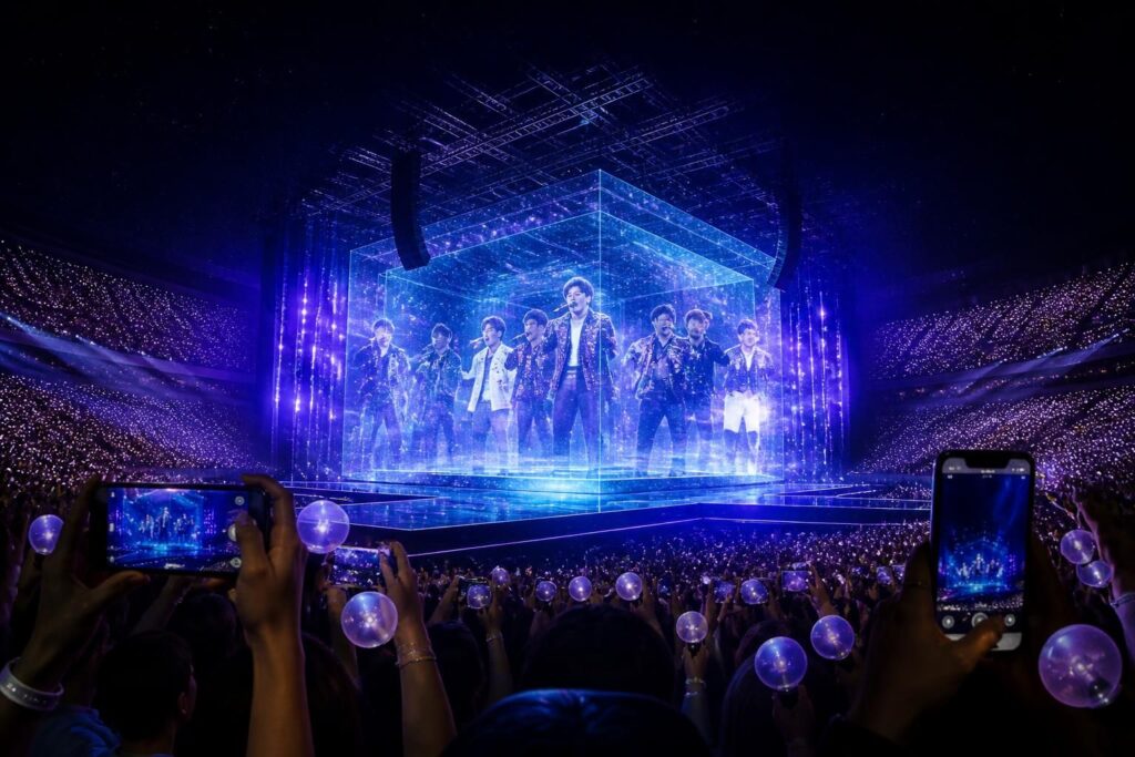 samsung transforma la experiencia del concierto inmersivo con galaxy en el 'bts world tour arirang', ofreciendo tecnología avanzada para disfrutar de la música como nunca antes.
