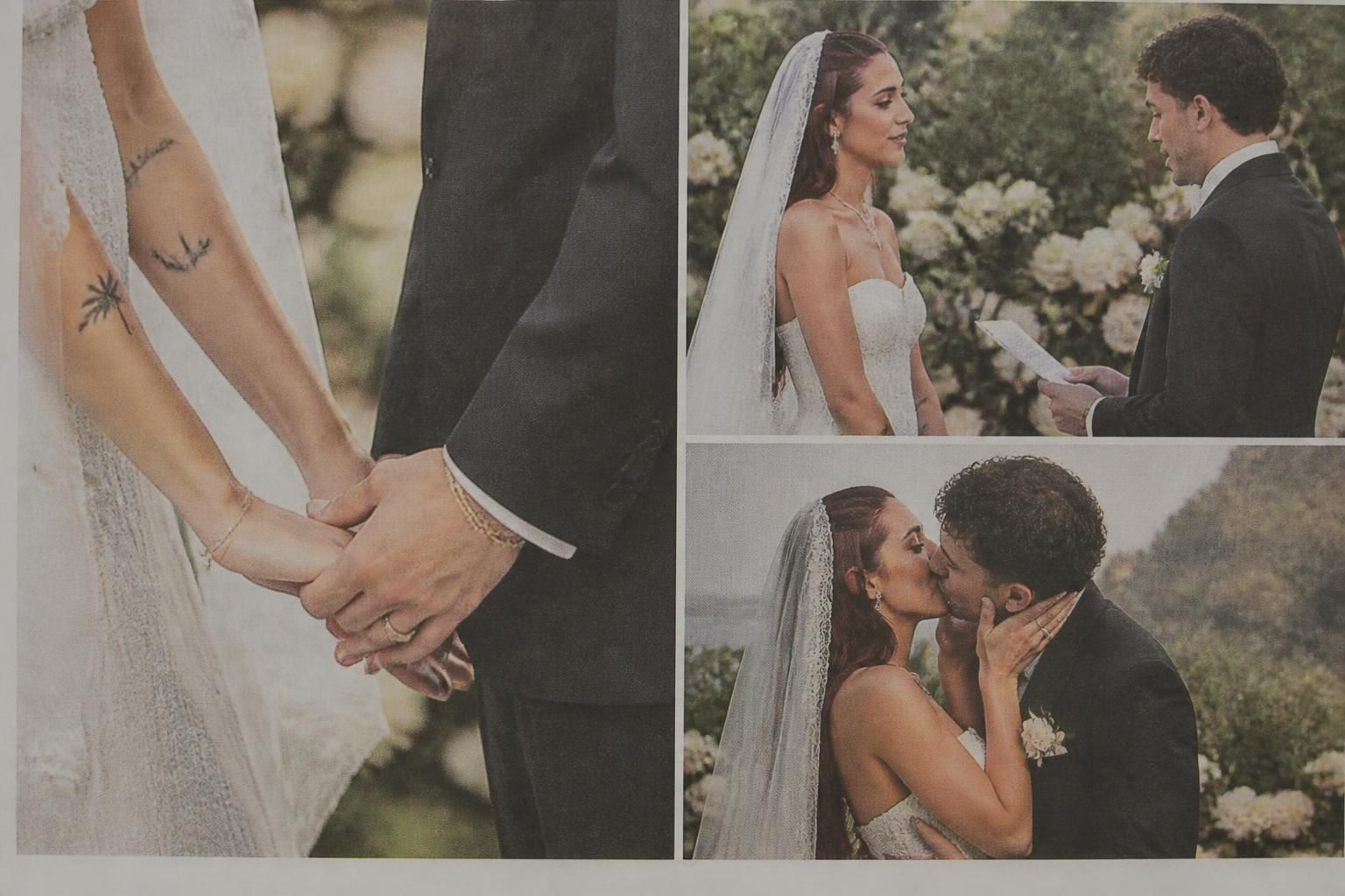 descubre las imágenes exclusivas y nunca antes vistas de la boda de dua lipa en 'sr. y sra.', una celebración íntima y llena de amor.