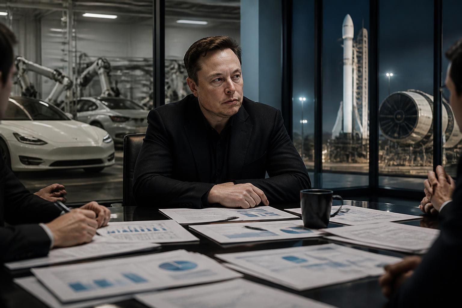 tras la disputa salarial en tesla, elon musk propone un paquete innovador en spacex que podría garantizar la estabilidad y continuidad de la empresa a largo plazo.