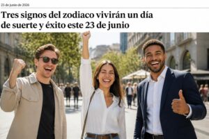 descubre cuáles son los tres signos del zodiaco que tendrán una suerte increíble el 23 de junio de 2026. ¡no te pierdas las predicciones astrológicas que cambiarán tu vida!