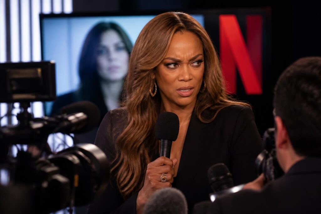 tyra banks acusa a netflix de distorsionar una entrevista para sugerir un encubrimiento en el documental sobre «america's next top model».