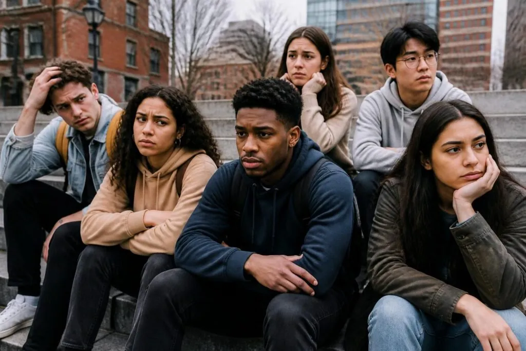 un estudio revela que los jóvenes en ee. uu. enfrentan con creciente temor los desafíos y responsabilidades de la transición a la adultez, destacando sus preocupaciones y esperanzas para el futuro.