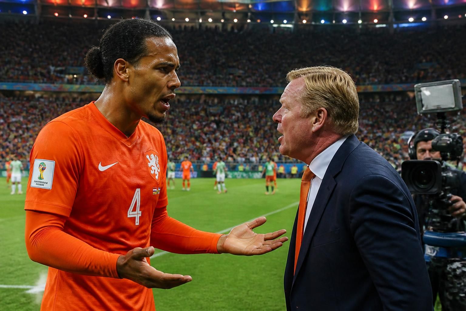 descubre las impactantes reacciones de virgil van dijk y ronald koeman al polémico momento de penal que quedó grabado en la memoria de méxico durante brasil 2014.