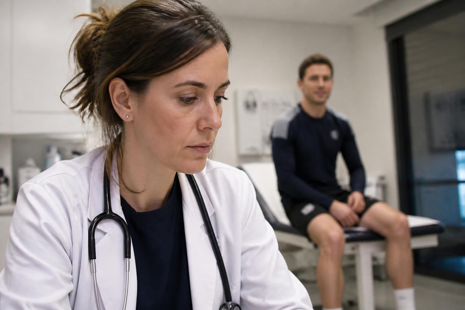 descubre la historia de ainhoa larrauri, la médica de pamplona que ha sido el apoyo silencioso y fundamental detrás del éxito del futbolista mikel oyarzabal.