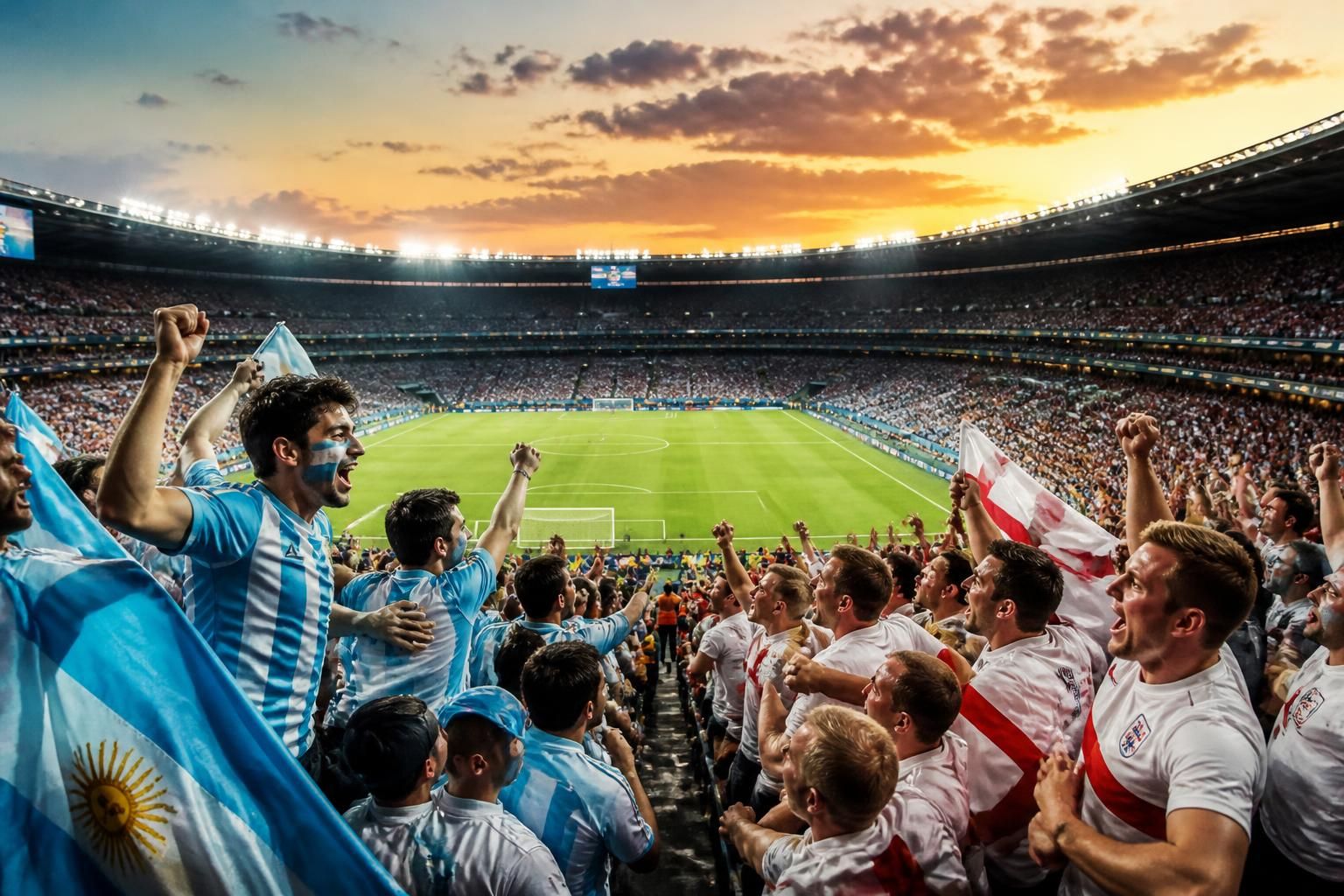 descubre la histórica rivalidad entre argentina e inglaterra, una leyenda del fútbol que se reavivará en el mundial 2026, prometiendo emoción y grandes encuentros.