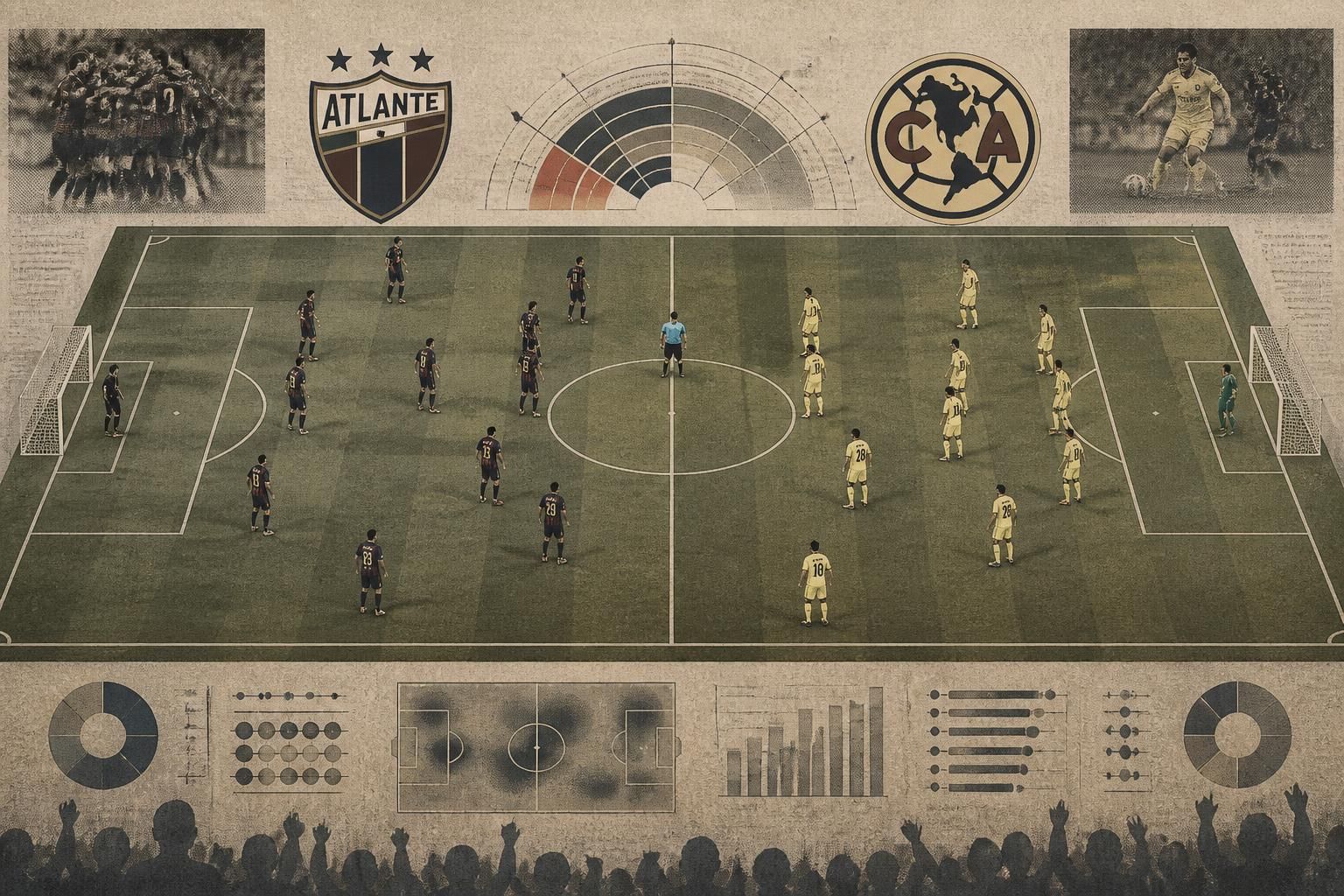 descubre las alineaciones probables y un análisis detallado de las probabilidades para el emocionante partido entre atlante y américa.