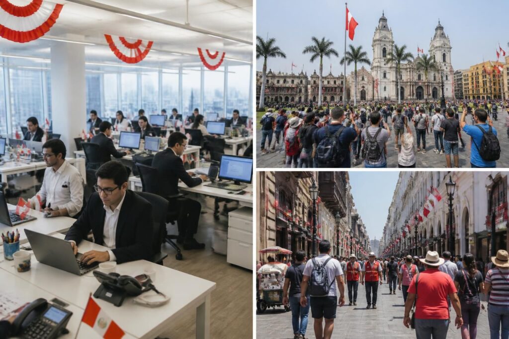 aunque los empleados del sector privado no tendrán un feriado largo por fiestas patrias, mincetur anticipa un aumento significativo en el turismo durante estas celebraciones.