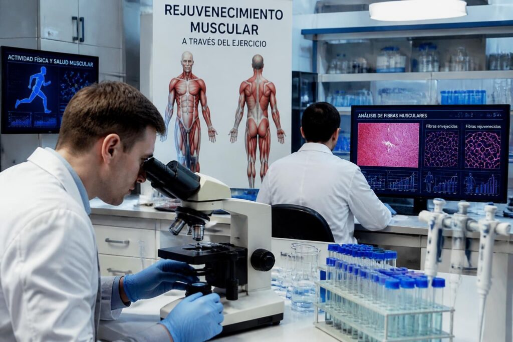 descubre cómo el ejercicio físico puede rejuvenecer tus músculos, según los últimos hallazgos científicos que revelan el secreto para mantener la vitalidad muscular.