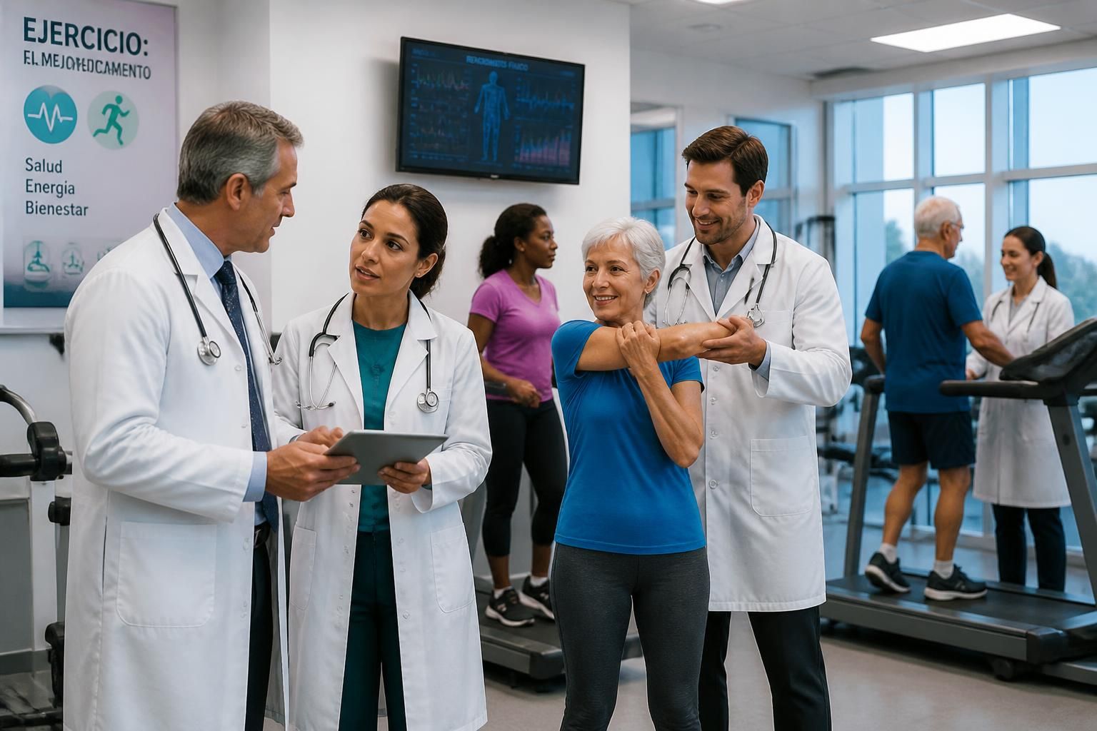 descubre cómo el ejercicio físico transformó la práctica médica de estos doctores, mejorando la salud y el bienestar de sus pacientes de manera innovadora.