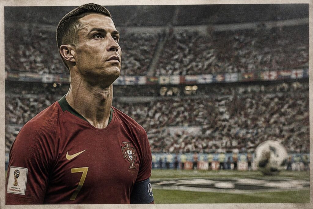 cristiano ronaldo se une al selecto grupo de los cinco futbolistas con más derrotas en la historia de los mundiales, un dato sorprendente sobre su carrera internacional.