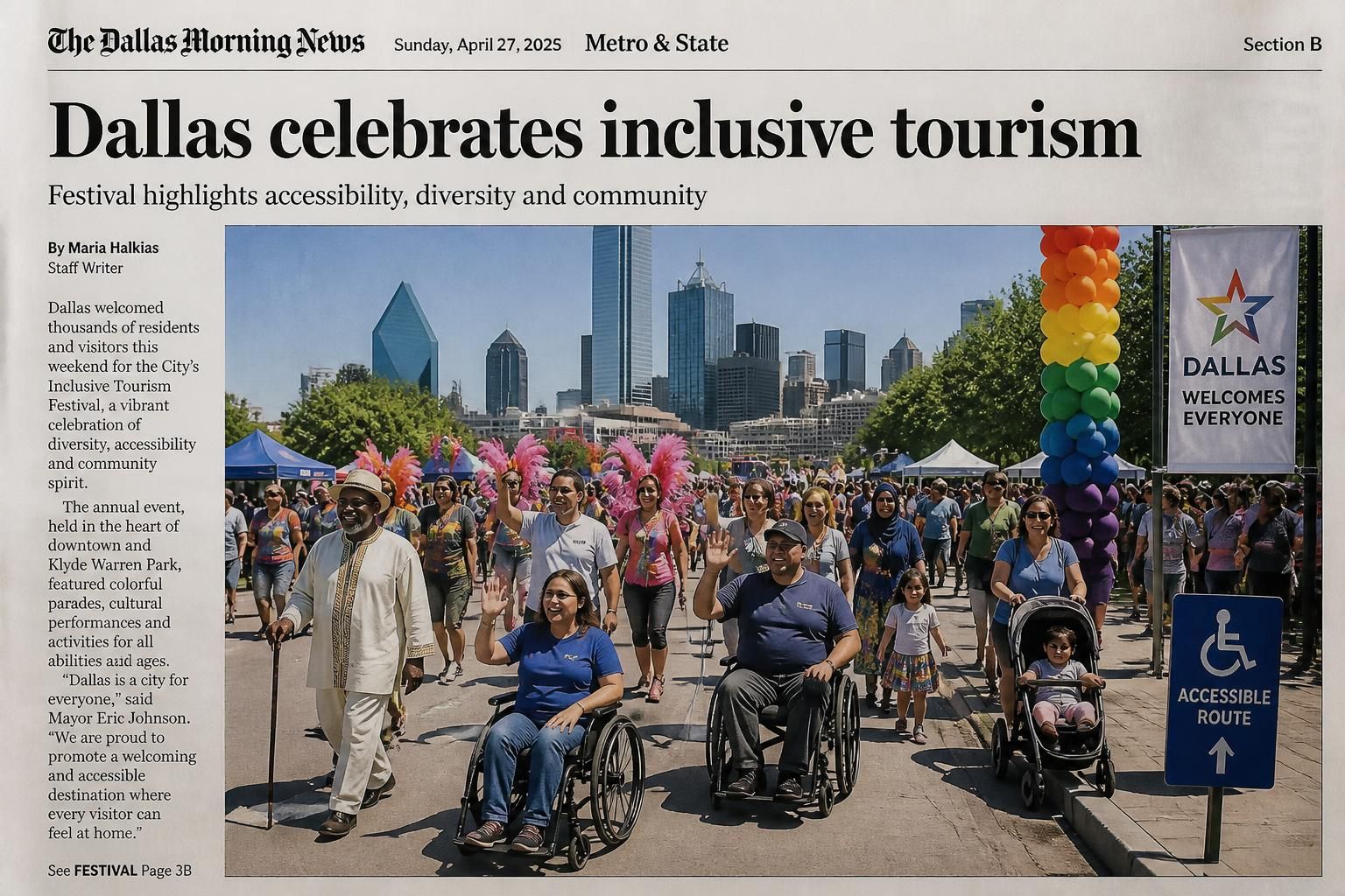 descubre cómo dallas fomenta el turismo inclusivo con festivales vibrantes, desfiles emocionantes y parques accesibles para todos, promoviendo una experiencia única y acogedora.