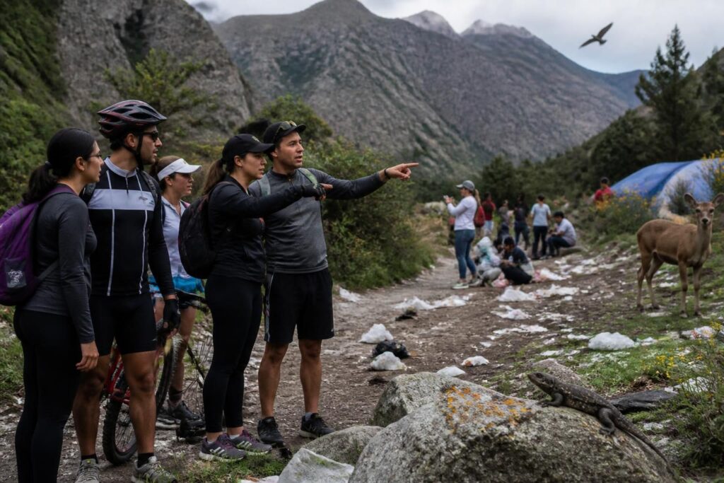 deportistas alertan sobre el impacto negativo del turismo sin control en la biodiversidad del cerro colorado de ajalpan, destacando la necesidad de medidas para proteger este ecosistema único.