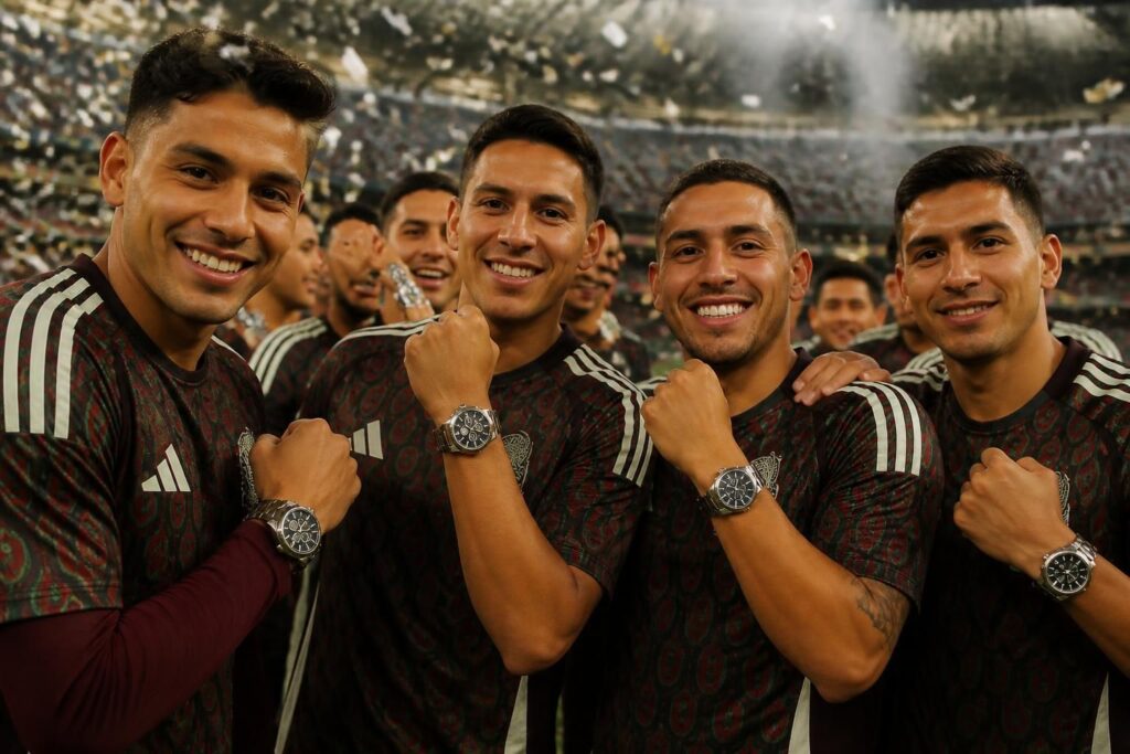 conoce el precio de los exclusivos relojes que recibieron los jugadores mexicanos tras su victoria contra ecuador. una celebración única con detalles de lujo para los campeones.