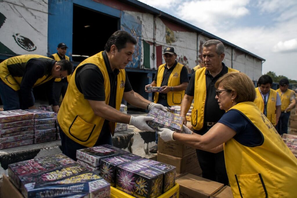 el club de leones de méxico trabaja para rescatar los fuegos artificiales del 4 de julio tras enfrentar problemas con el proveedor, asegurando una celebración espectacular.