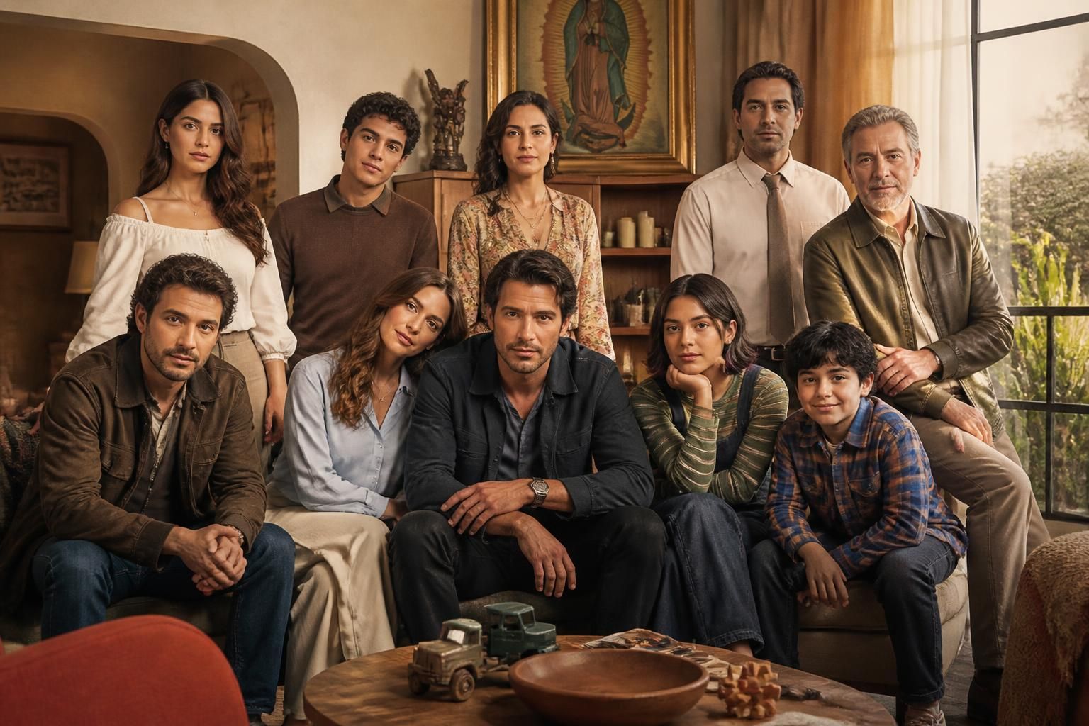 descubre todo sobre 'el otro padre' en netflix: conoce al elenco completo, detalles de los personajes y el número total de episodios de esta apasionante serie mexicana.