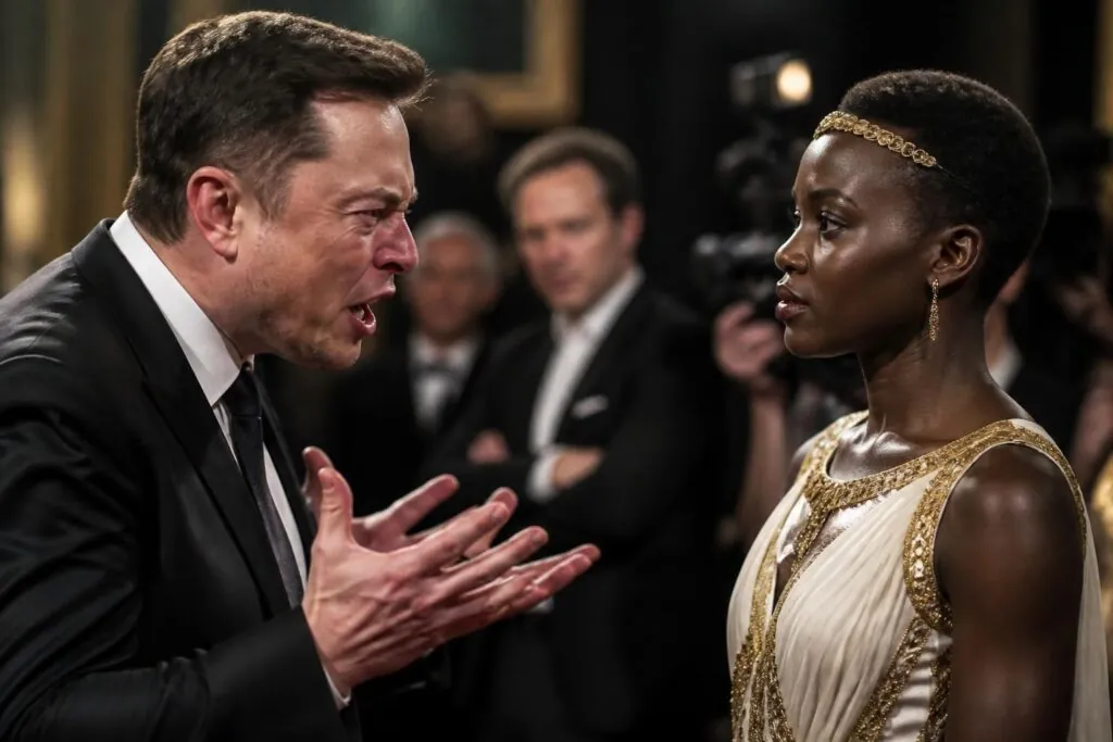descubre la polémica entre elon musk y lupita nyong’o sobre su papel como helena de troya en una conversación llena de revelaciones y emociones intensas.