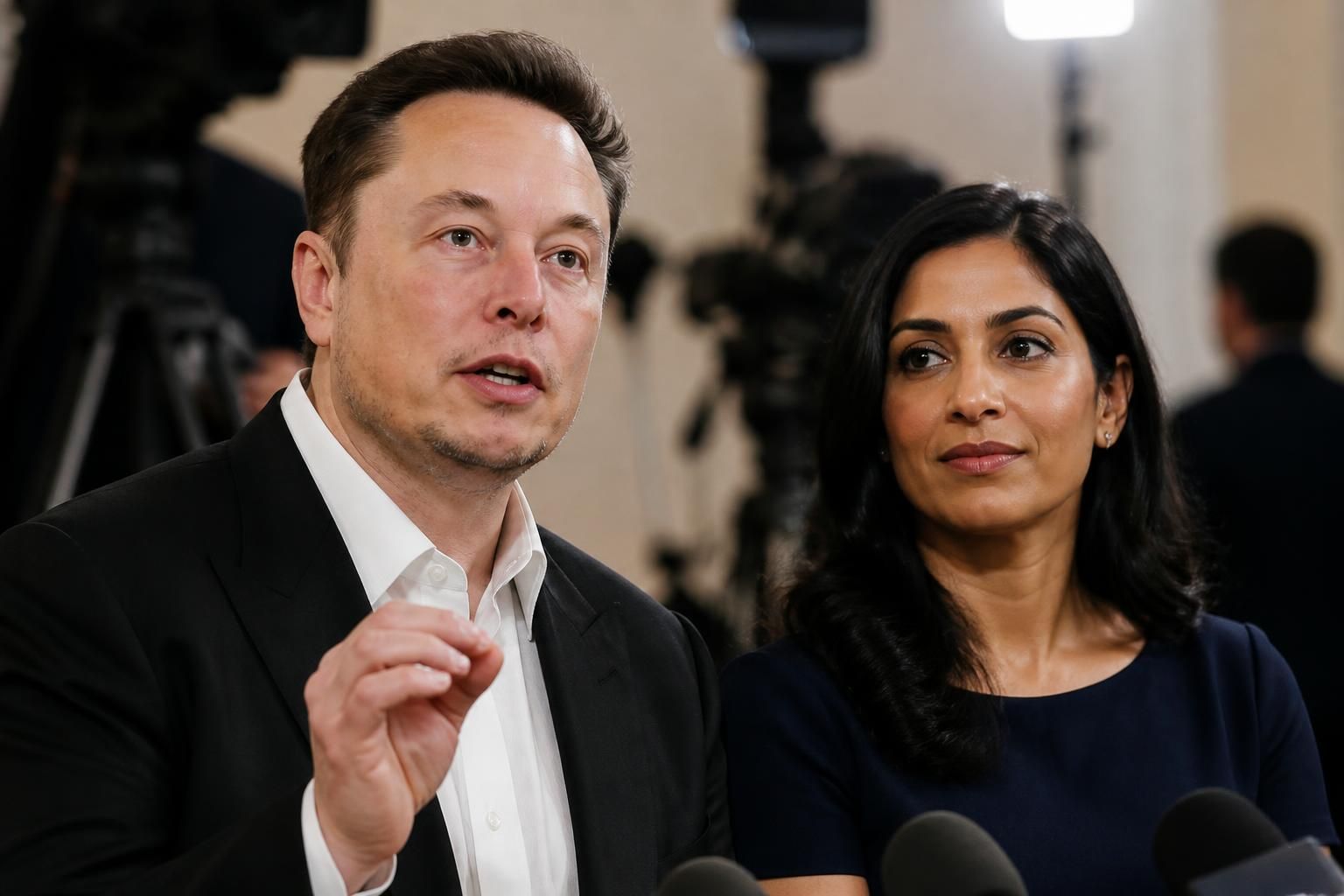 elon musk responde a las acusaciones de racismo resaltando la ascendencia india de su pareja, aclarando su postura y defendiendo su imagen pública.