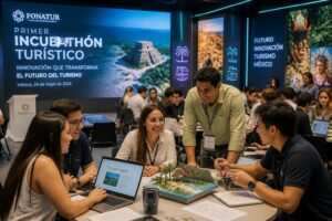 fonatur impulsa la innovación turística con el lanzamiento del primer incubathón turístico, fomentando el desarrollo de nuevas ideas y proyectos para el futuro del turismo.