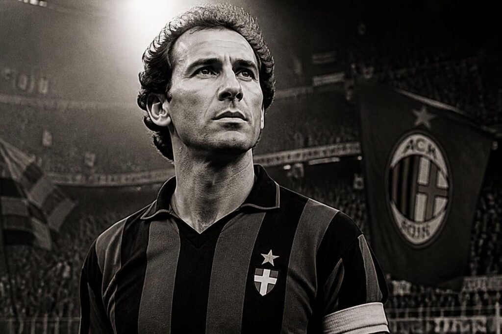 fallece franco baresi, leyenda inmortal y símbolo eterno del ac milan, dejando un legado imborrable en el fútbol italiano.