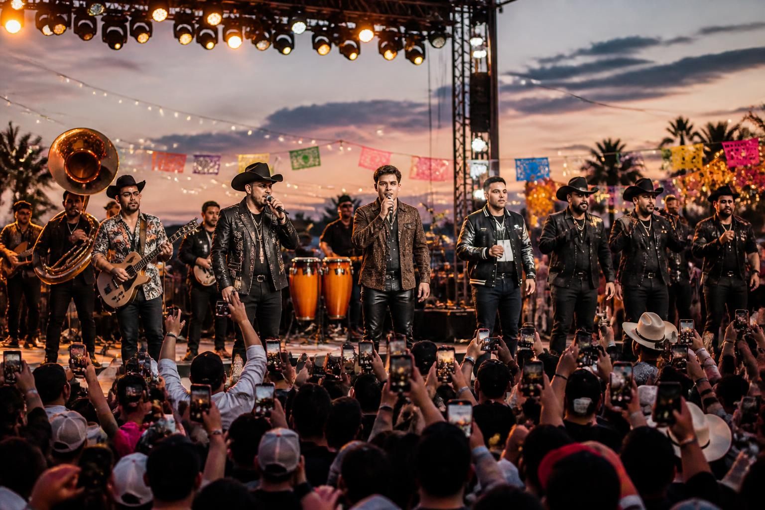 gerardo ortiz, tito double p y otros destacados artistas se unen para celebrar el primer bélico fest en estados unidos, una fiesta llena de música y cultura que no te puedes perder.