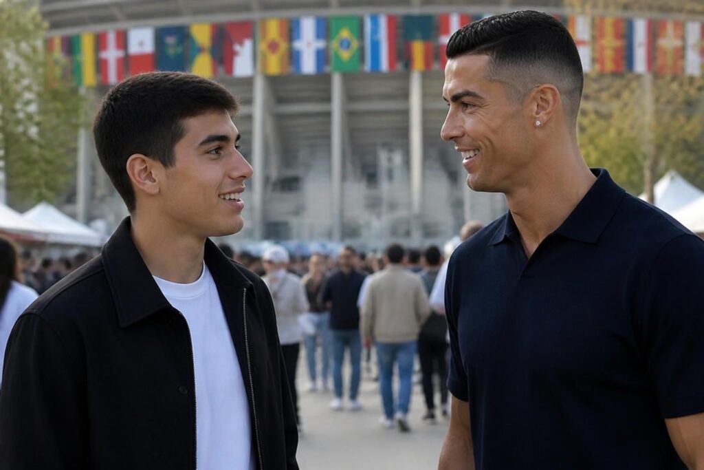 descubre el emocionante encuentro entre gilberto mora y ronaldo durante el mundial 2026, una historia llena de sorpresas y momentos inolvidables.