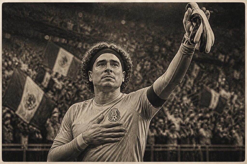guillermo ochoa, ícono del portero mexicano, se retira tras una exitosa y destacada carrera de 22 años en el fútbol internacional.
