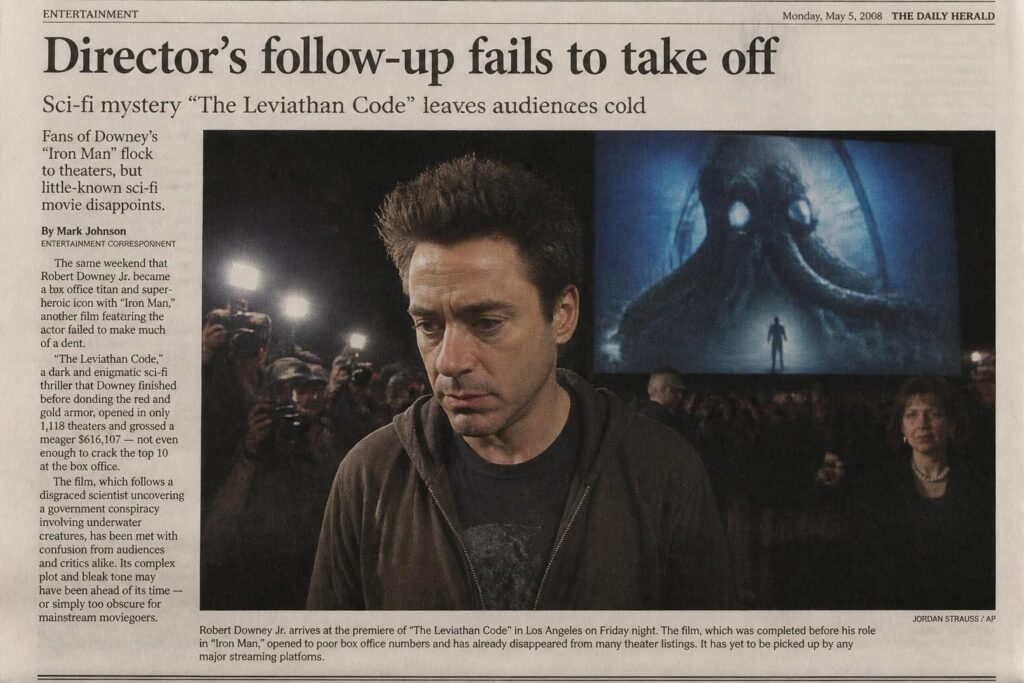 descubre cómo 'iron man arruinó el estreno' es una película de ciencia ficción infravalorada que casi destruye la carrera de un actor y que hoy se mantiene como un misterio en las plataformas de streaming.