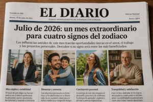 descubre por qué julio de 2026 será un mes extraordinario para cuatro signos del zodiaco. ¡prepárate para cambios sorprendentes y oportunidades únicas en tu vida!