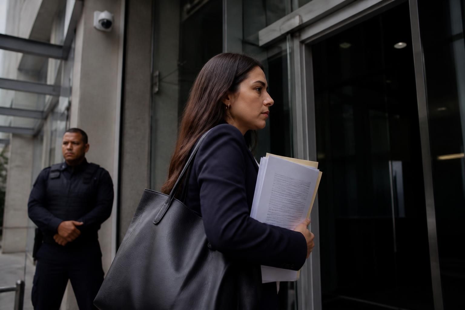karla zapién acude a la fiscalía de la cdmx para comenzar investigaciones periciales contra hugo stiglitz por presunto abuso sexual.