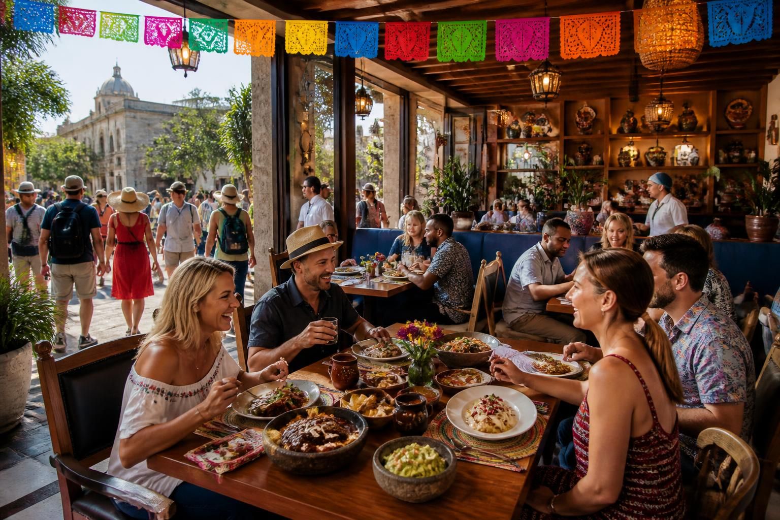 descubre cómo la gastronomía impulsa el turismo en méxico con un aumento del 28% en visitas a restaurantes hoteleros, reflejando el crecimiento del interés culinario en el país.