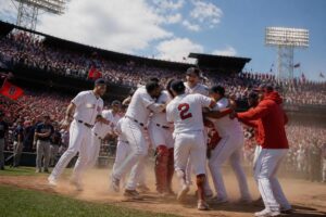 los medias rojas vencen a los rays y logran su primera racha de 13 victorias consecutivas desde 1948, destacando su dominio histórico en el béisbol.