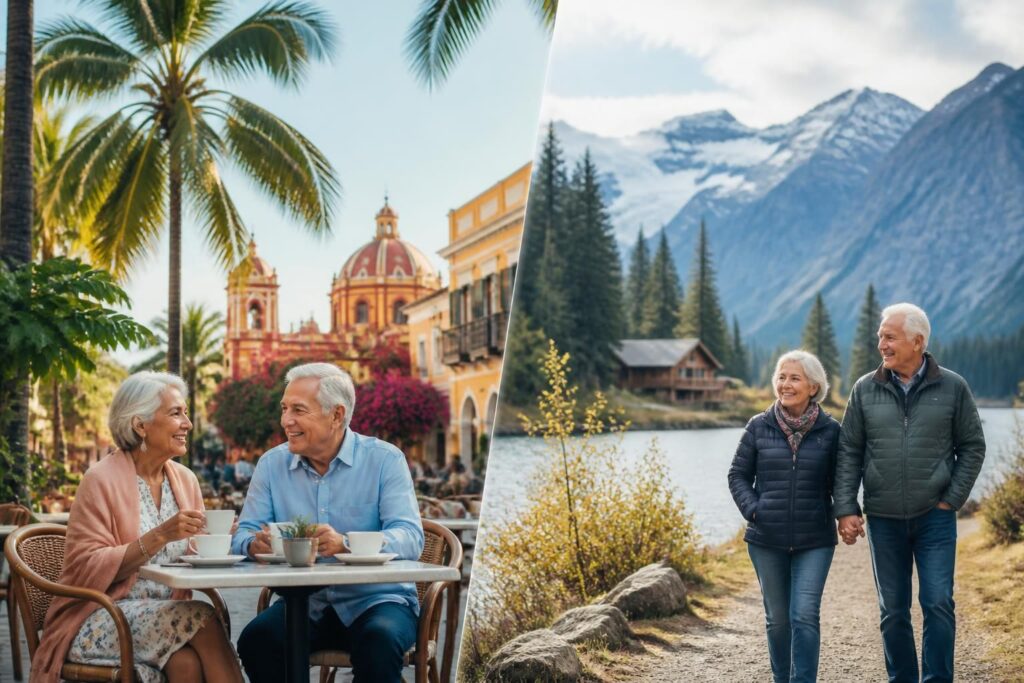 descubre qué país, méxico o canadá, ofrece mejores condiciones para jubilados, comparando calidad de vida, costos y servicios para una jubilación ideal.
