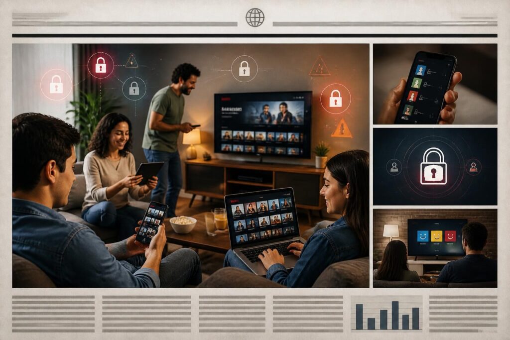 descubre las nuevas reglas de netflix para compartir cuentas y los pasos que deben seguir los usuarios argentinos para cumplir con estas modificaciones.