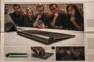 openai lanza un teclado de $230 mientras enfrenta acusaciones de plagio por parte de apple, generando controversia en el mercado tecnológico.