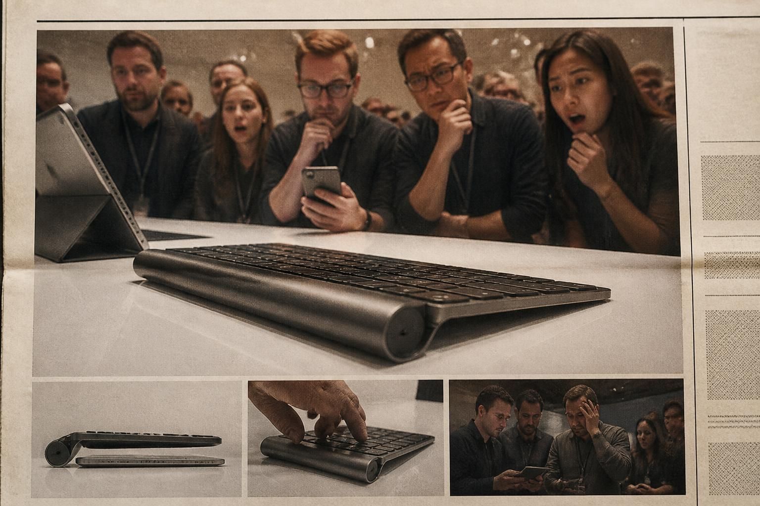 openai lanza un teclado de $230 mientras enfrenta acusaciones de plagio por parte de apple, generando controversia en el mercado tecnológico.
