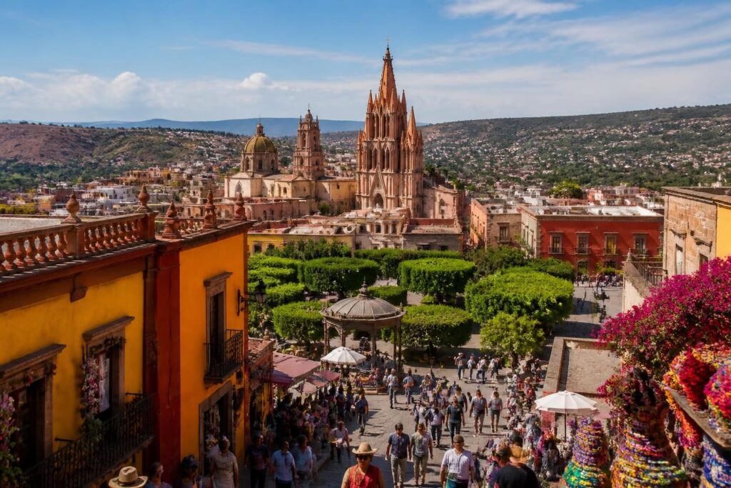 descubre san miguel de allende, coronada como la mejor ciudad del mundo en 2026 por travel + leisure, un destino que combina historia, cultura y belleza inolvidable.