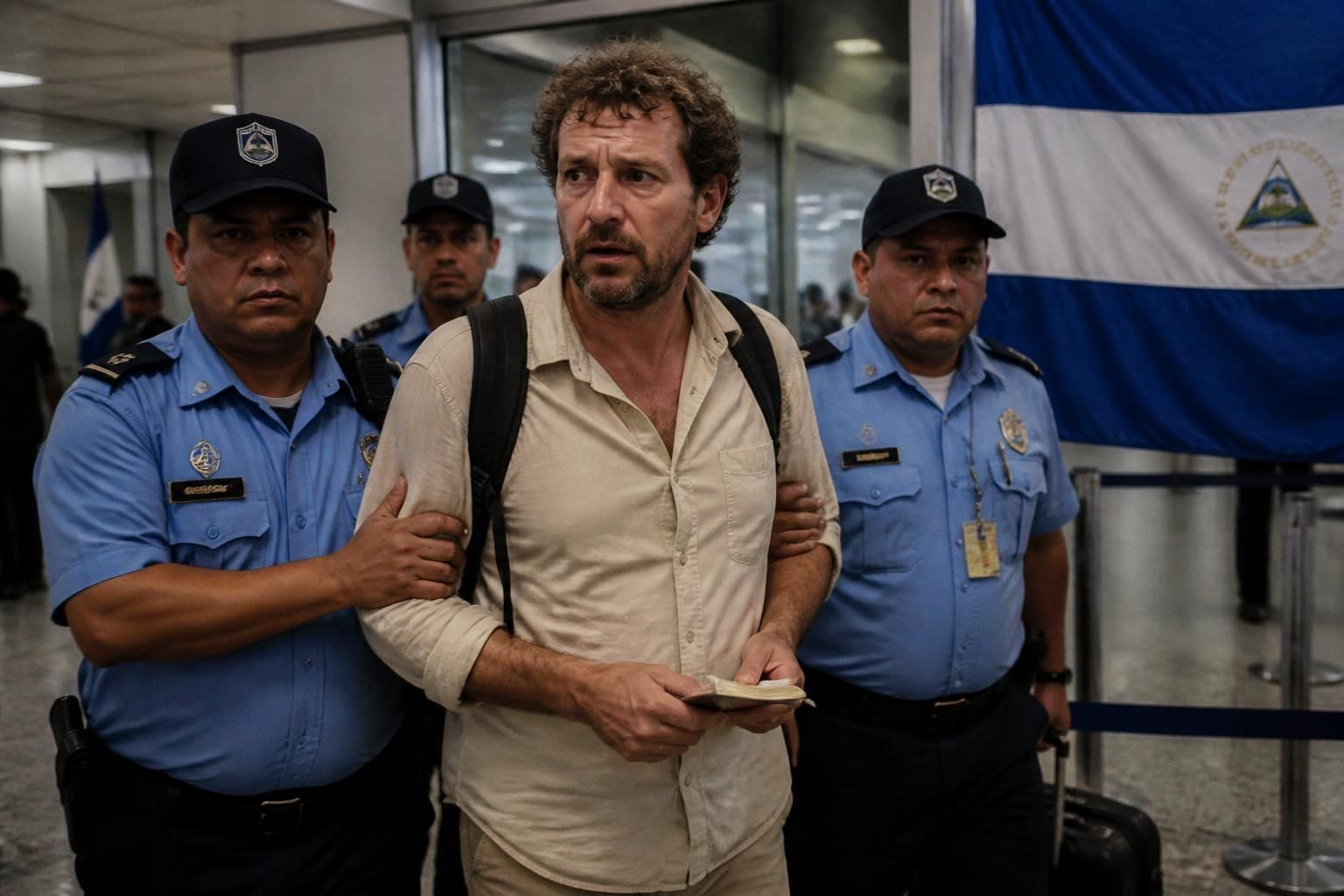 descubre el relato impactante de un turista francés expulsado por el régimen de ortega en nicaragua, sin refugio diplomático ni apoyo internacional.