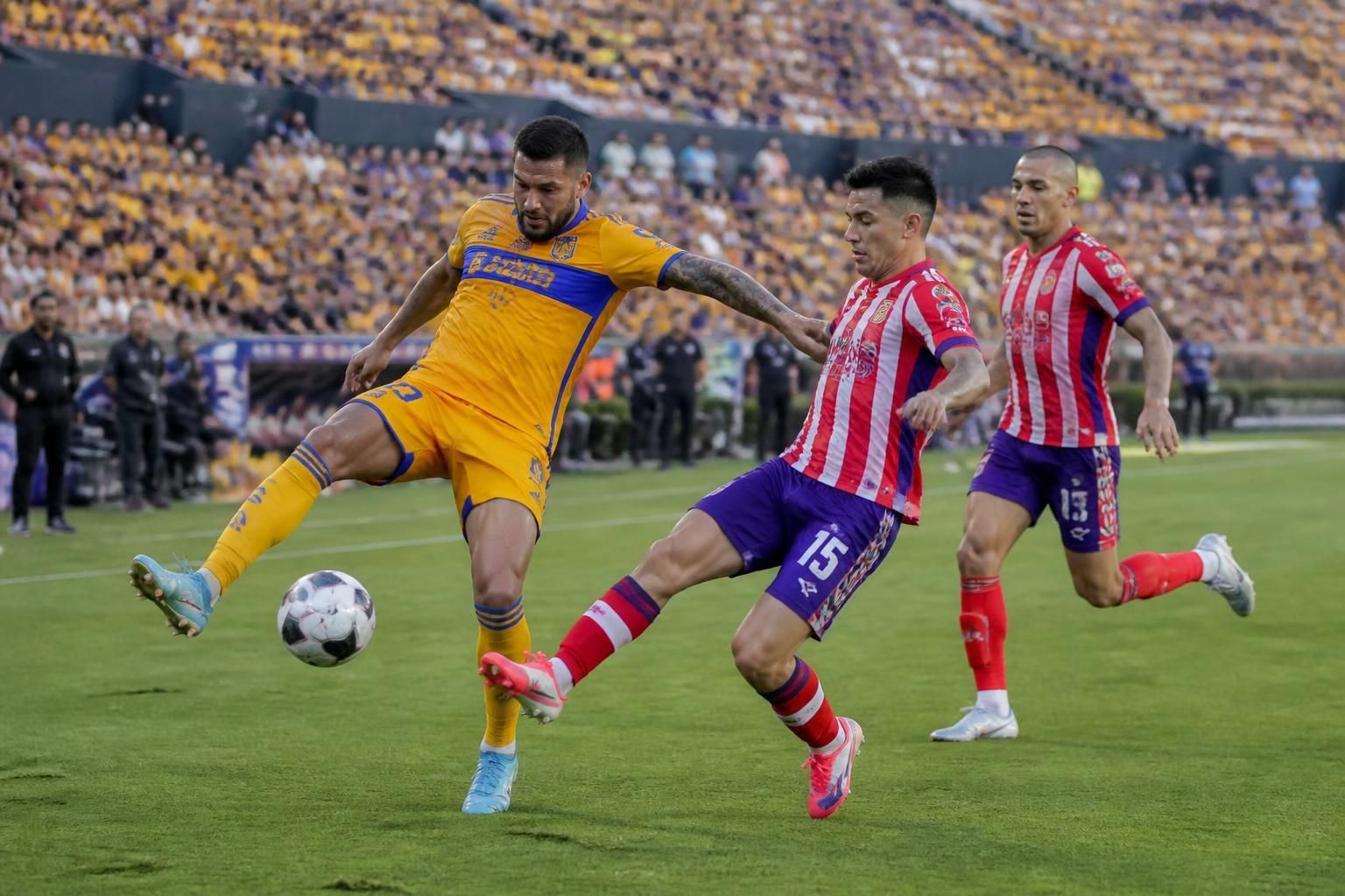 sigue en vivo y gratis el partido de tigres vs atlético de san luis hoy sábado 25 de julio. no te pierdas las emociones y resultados al instante.