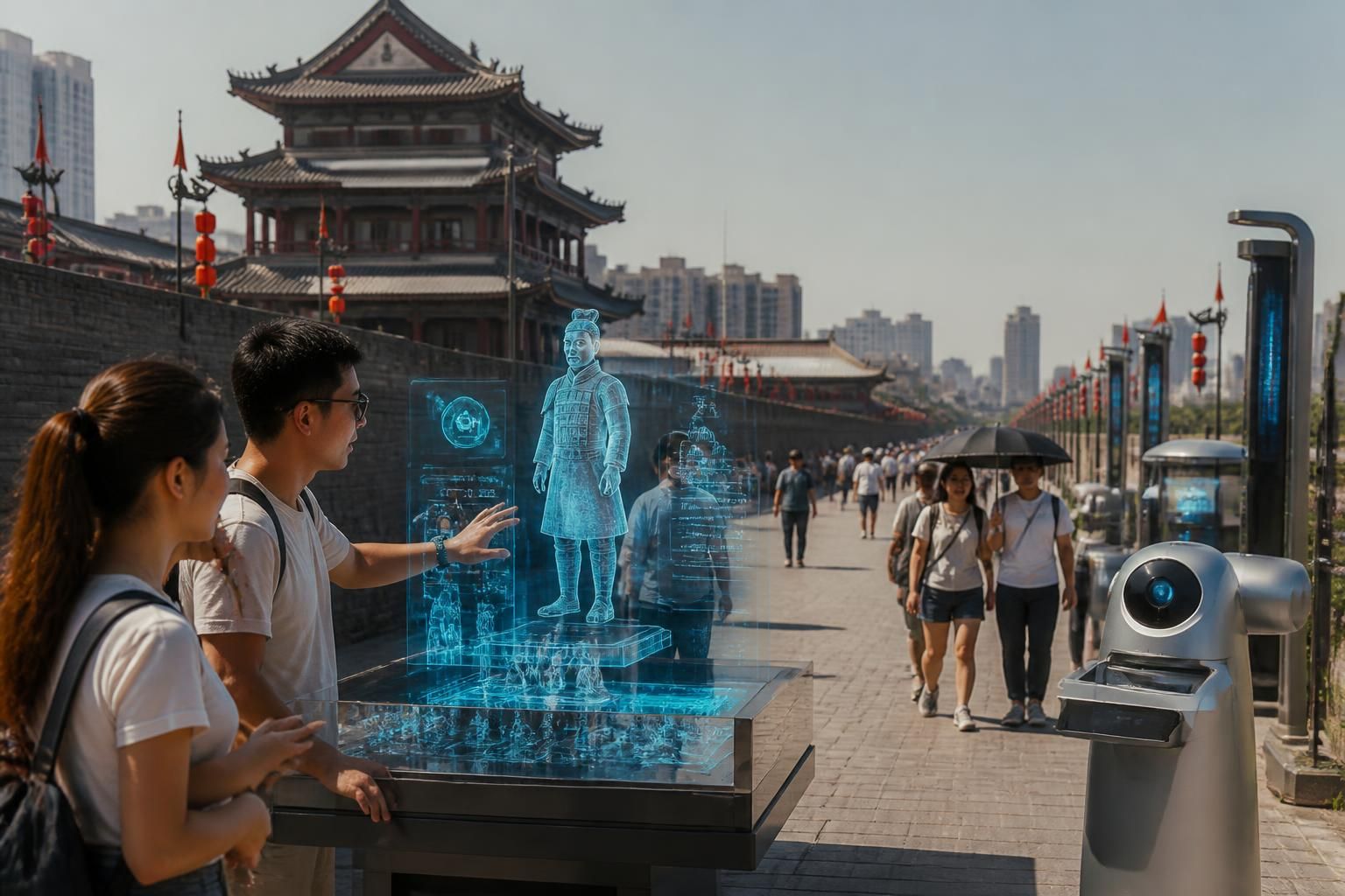 descubre cómo xi’an, una ciudad china, está transformando el turismo del futuro con la ayuda de una inteligencia artificial experta en patrimonio cultural, que ofrece experiencias únicas e innovadoras.