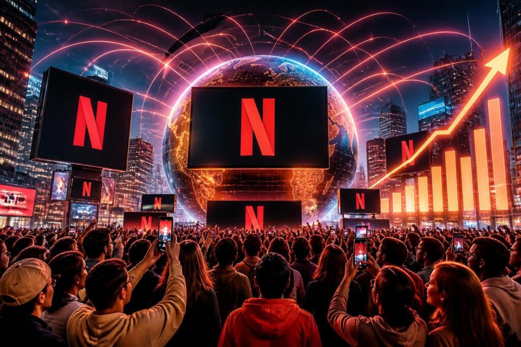 descubre cómo netflix se ha convertido en un gigante de audiencia en solo días, alcanzando 58 millones de visualizaciones gracias a un fenómeno imparable que está transformando el entretenimiento.